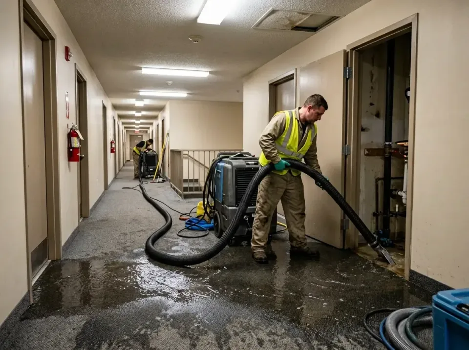 multi-unit-apartment-hallway-f-005 — frequently asked questions, Emergency Burst Pipe Water Extraction & Removal in Harlan,…